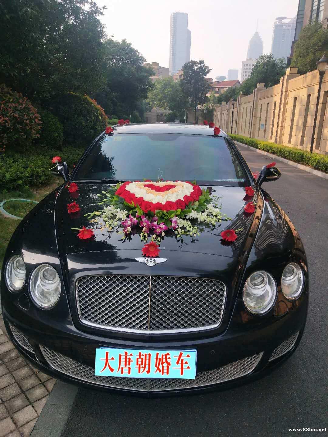 汉阳租车公司专业出租婚礼车队豪华婚礼头车