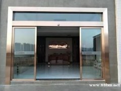 北京换感应门玻璃 肯德基玻璃门安装